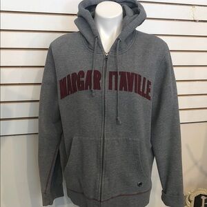 Margaritaville Gray Zip-Up Hoodie
